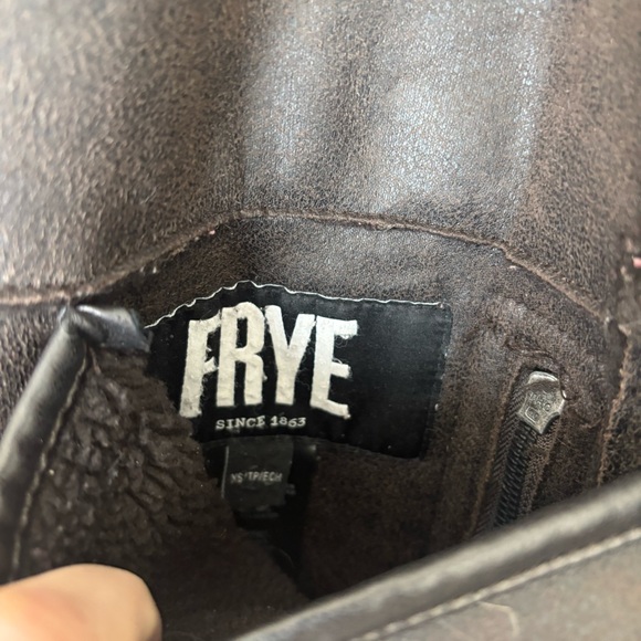 Y2K Penny Lane Brown Hooded Coat with Black Lining - Picture 3 of 3